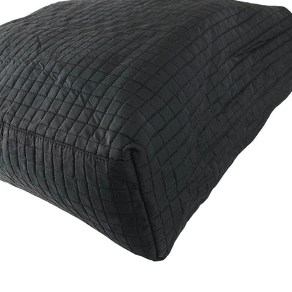 PRADA Triangle Logo Handbag Black Vintage vjh8nj