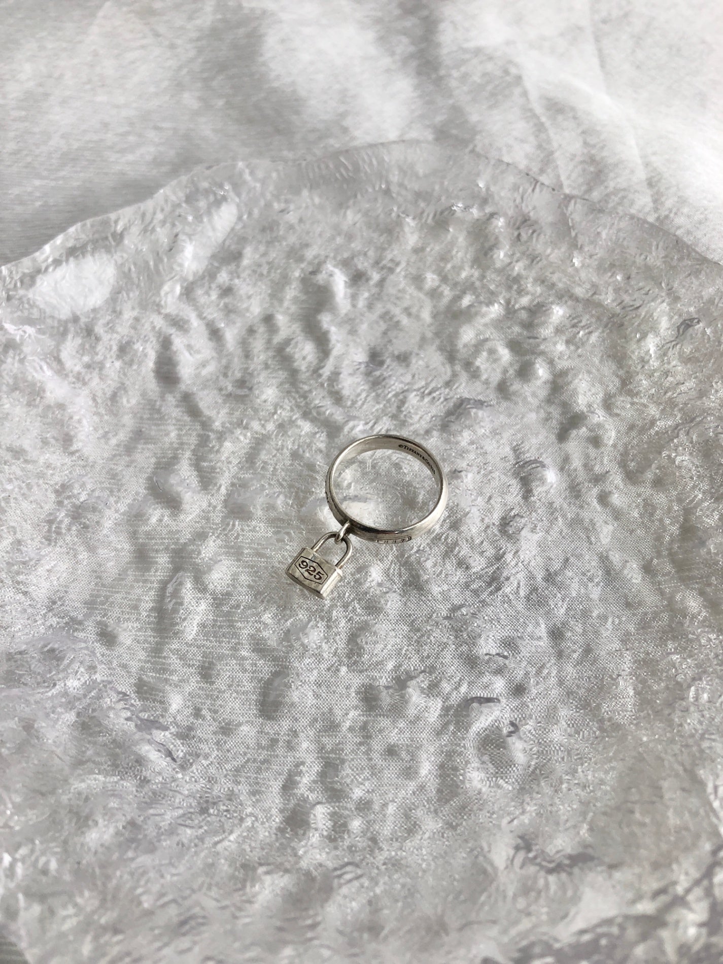 Tiffany & Co. Ring Silver Vintage nc57c7