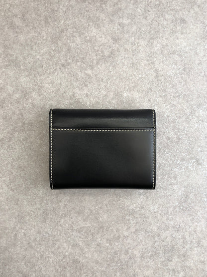 GUCCI Coin Purse Black Vintage fhgssf