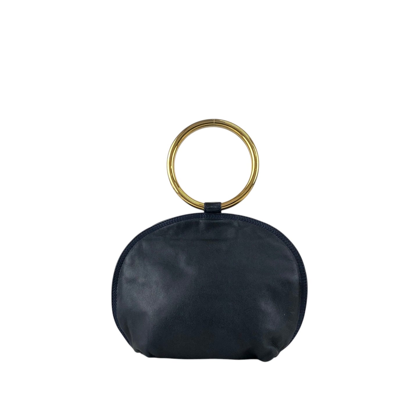 LOEWE Anagram Handbag Black Vintage atujby