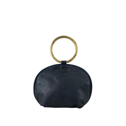LOEWE Anagram Handbag Black Vintage atujby