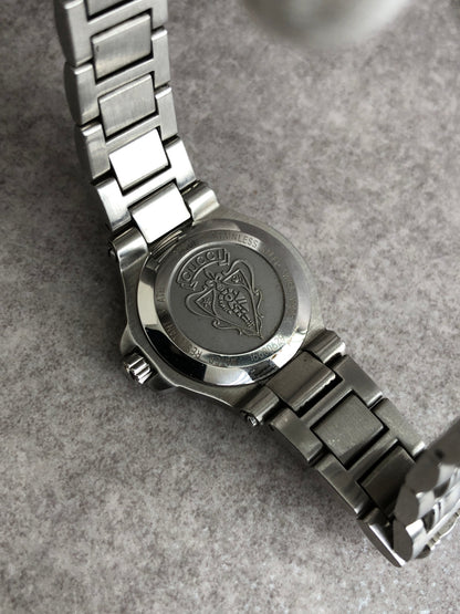 GUCCI Quartz Watch Silver Vintage 3025 g358dd