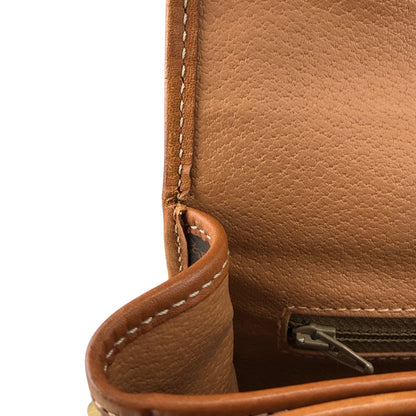 CELINE Macadam Blason Shoulder bag Brown Vintage u4f8bi