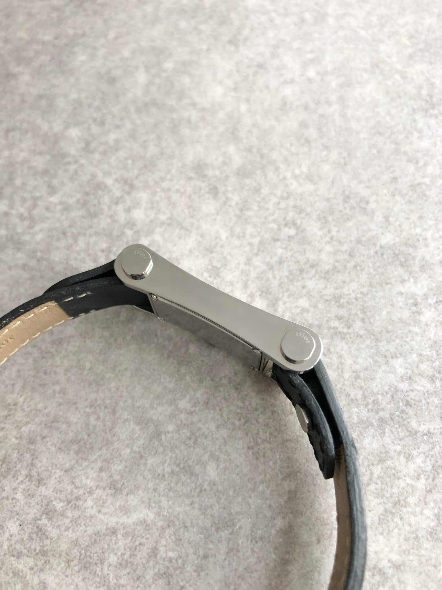 Christian Dior Watch Silver D104-100 Vintage k26sup
