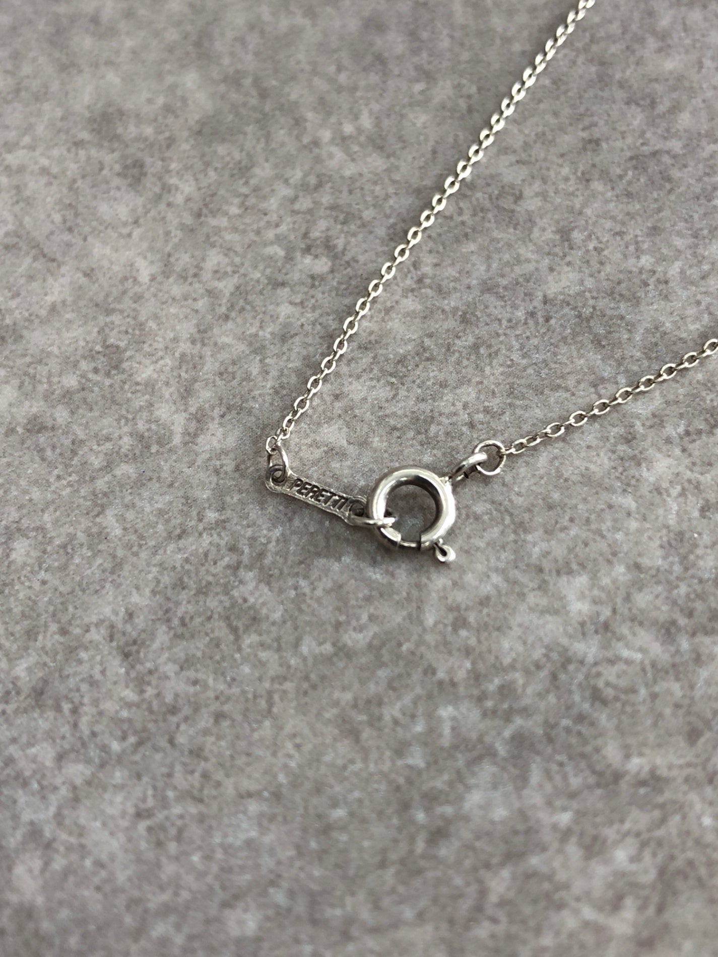 Tiffany & Co. Cross SILVER925 Necklace Silver Vintage wy5yh7