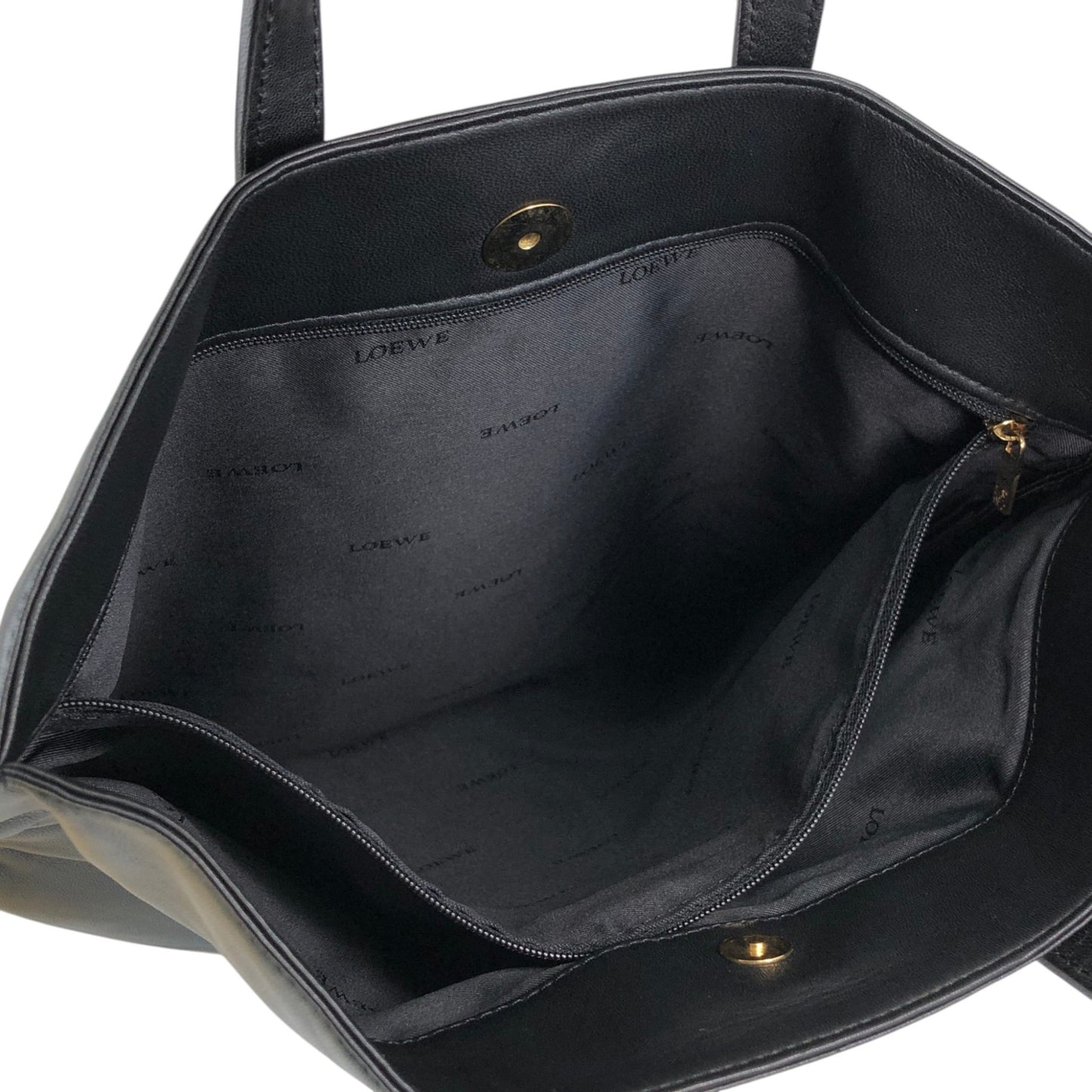 LOEWE Anagram Totebag Black Vintage zi47f6