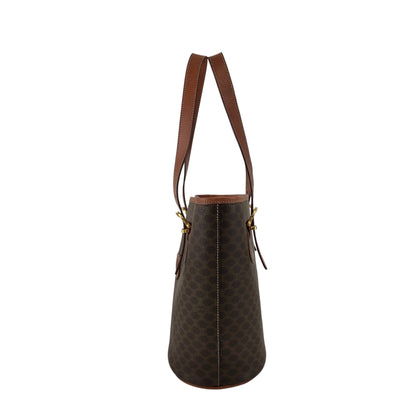 CELINE Macadam Blason Totebag Brown Vintage 6im6cj