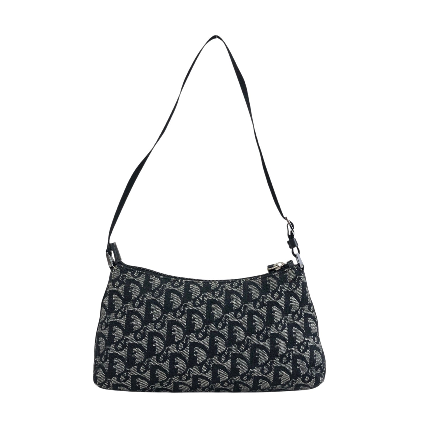 Christian Dior Trotter Shoulder bag Black Vintage vw744d