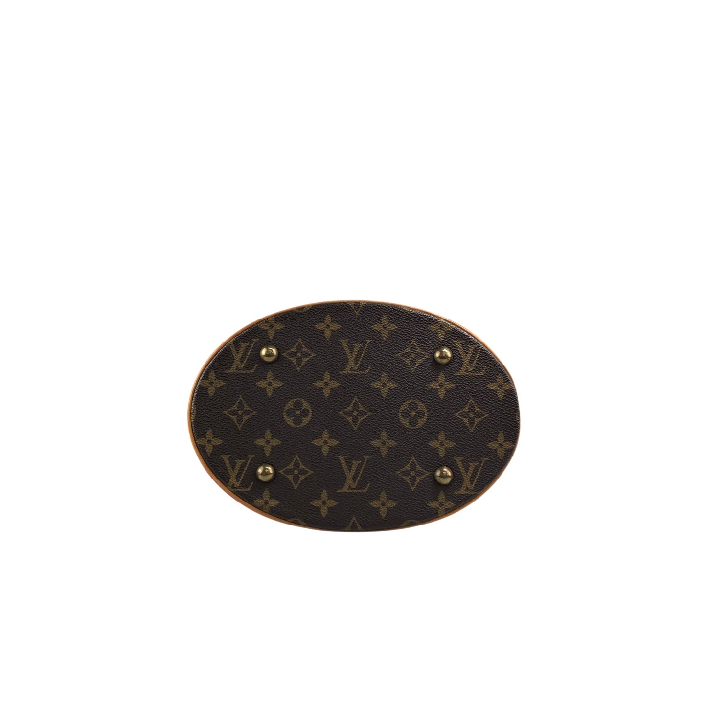 LOUIS VUITTON Monogram Handbag Brown M42238 Vintage wxysxm