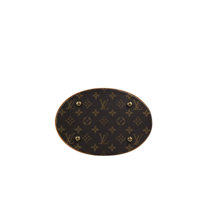 LOUIS VUITTON Monogram Handbag Brown M42238 Vintage wxysxm