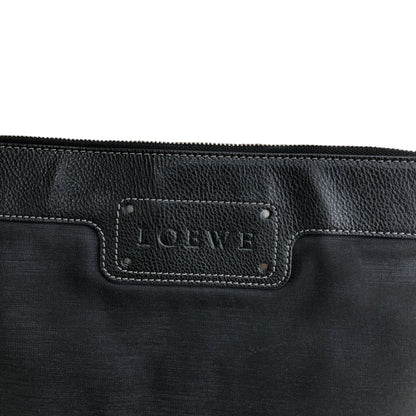 LOEWE Anagram Shoulder bag Black Vintage vkcxp8