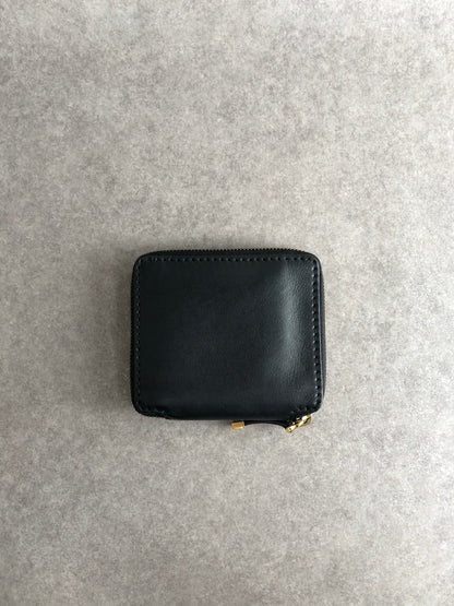 Christian Dior Logo Folded Wallet Black Vintage yutziu