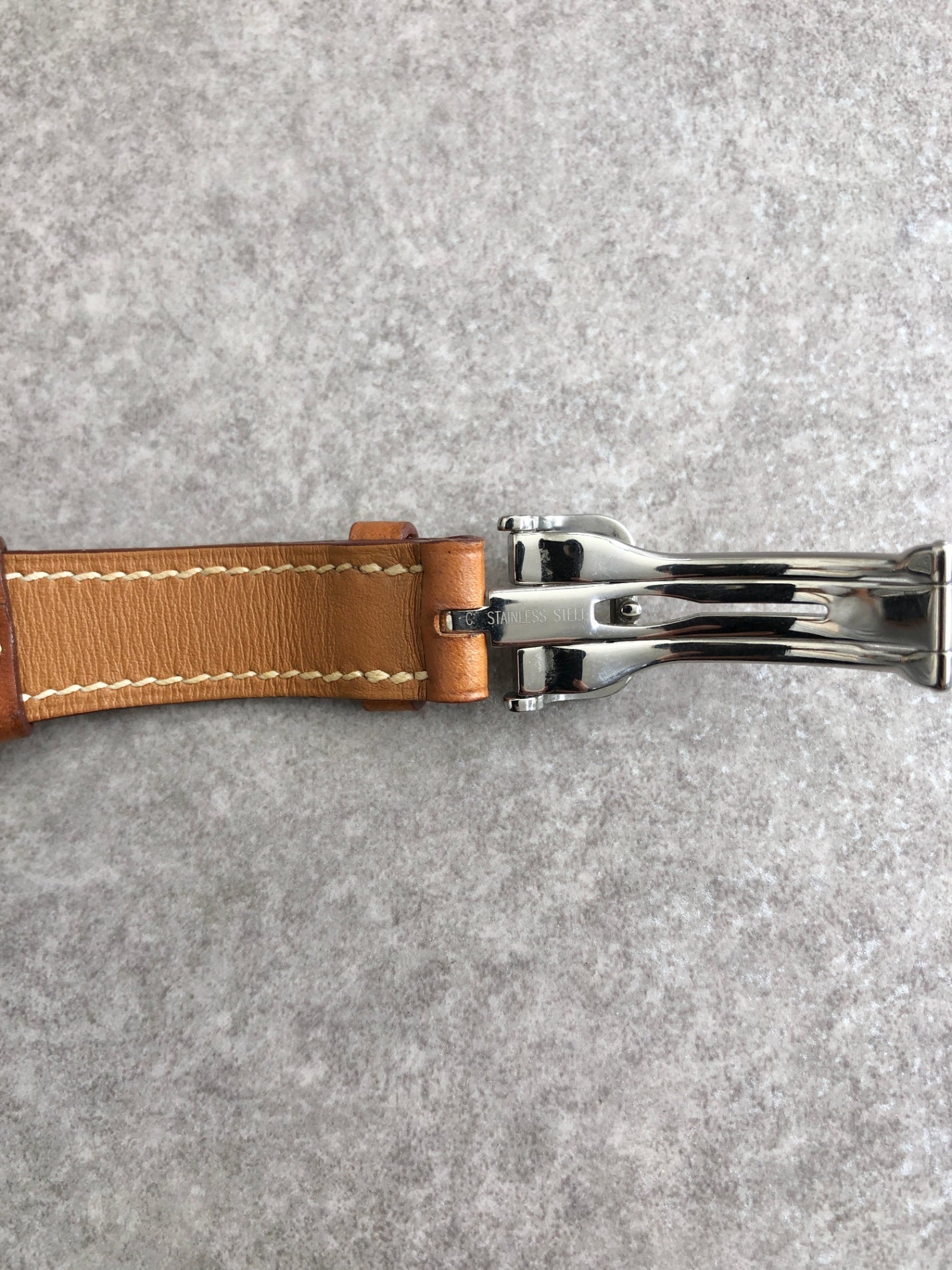 HERMES Watch Brown Vintage hn5zx5