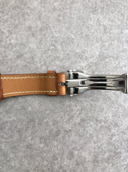 HERMES Watch Brown Vintage hn5zx5