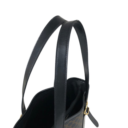 CELINE Macadam Handbag Totebag Black Vintage s5sjrk