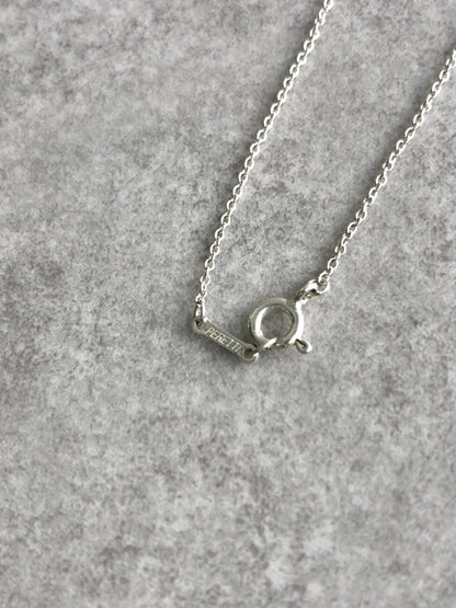 Tiffany & Co. SILVER925 Necklace Silver Vintage jt8w3x