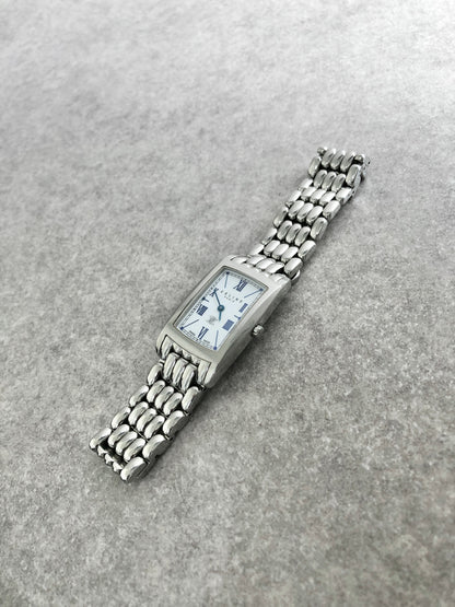 CELINE Triomphe Watch Silver Vintage 87z4zs