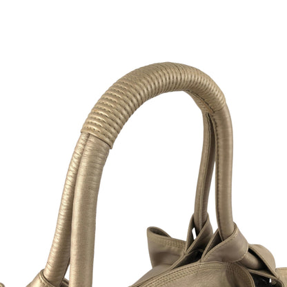 LOEWE Anagram Handbag Gold Vintage ybf3f8