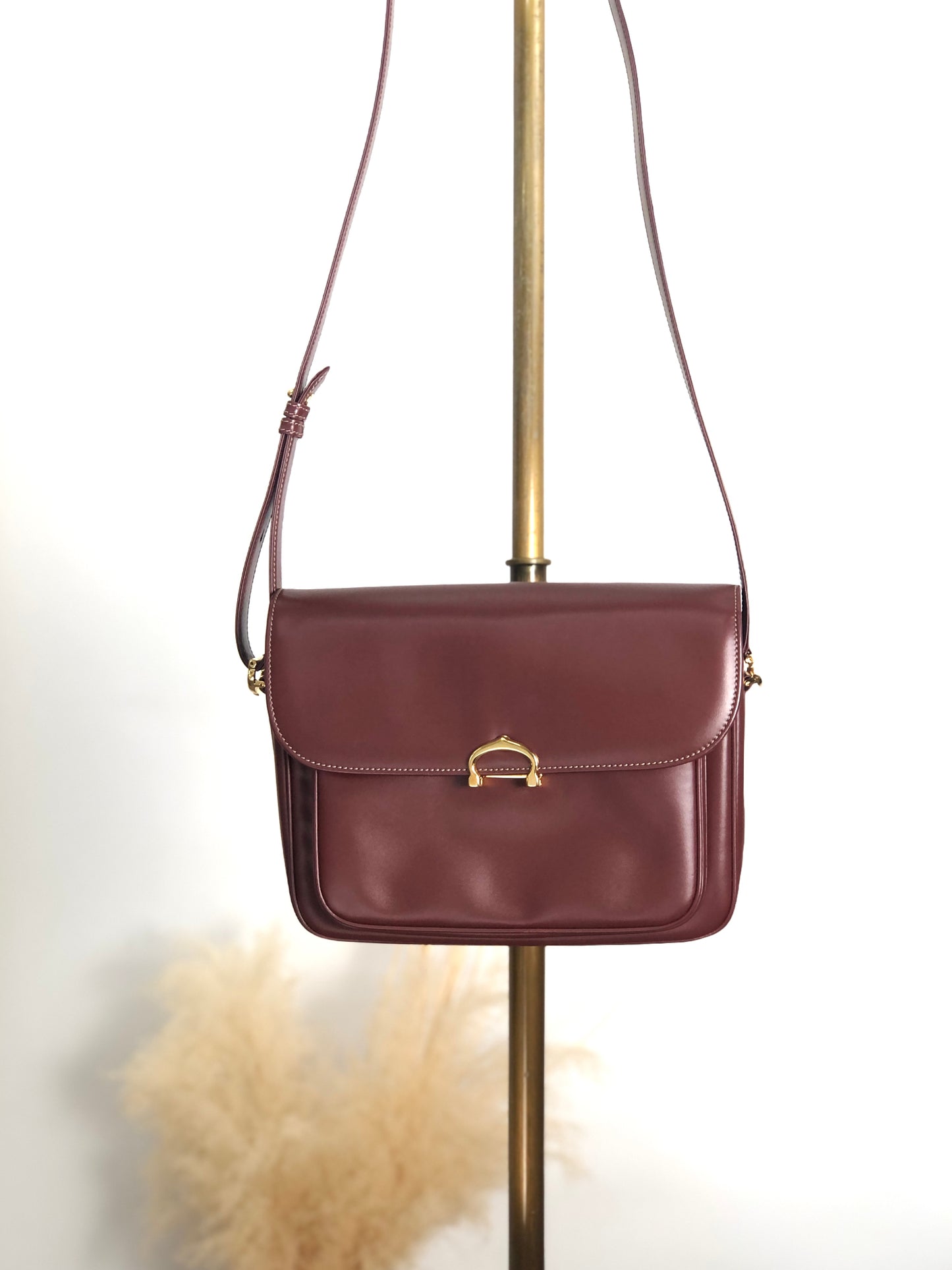 Cartier Shoulder bag Bordeaux Vintage whmhpm