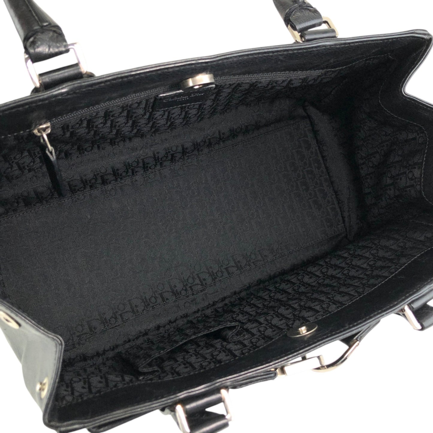 Christian Dior Handbag Black Vintage wcf6xi