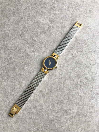 Christian Dior Quartz Watch Silver 3025 Vintage r45j37