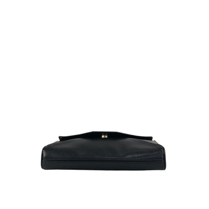 CELINE Triomphe Shoulder bag Black Vintage y7xmc7