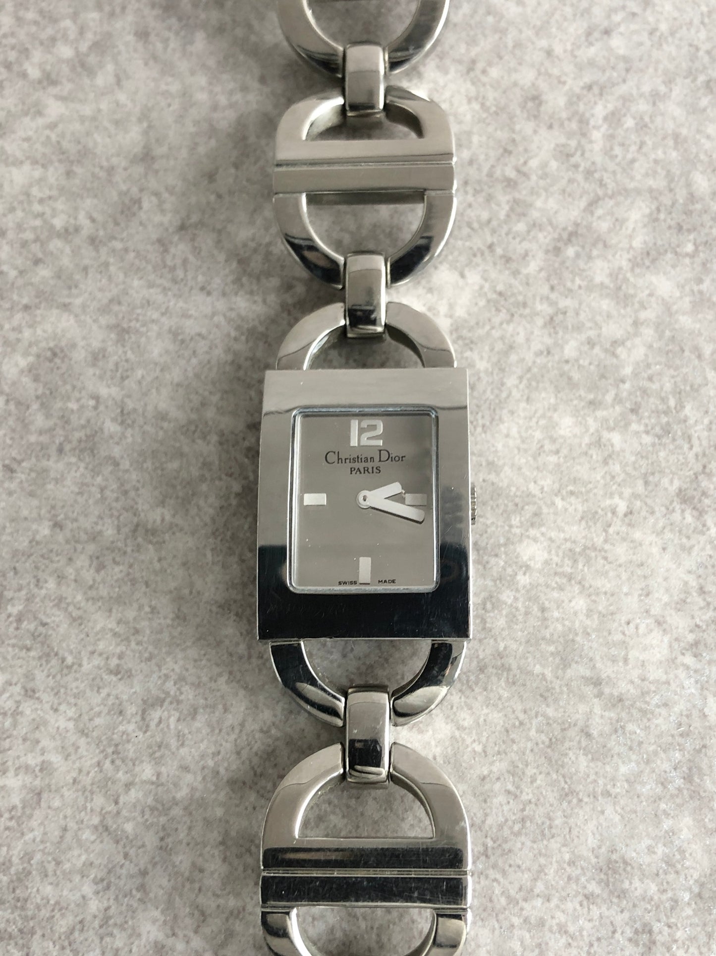Christian Dior Watch Silver D78-109 Vintage s2ur7s