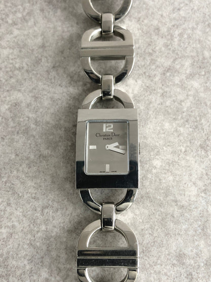 Christian Dior Watch Silver D78-109 Vintage s2ur7s