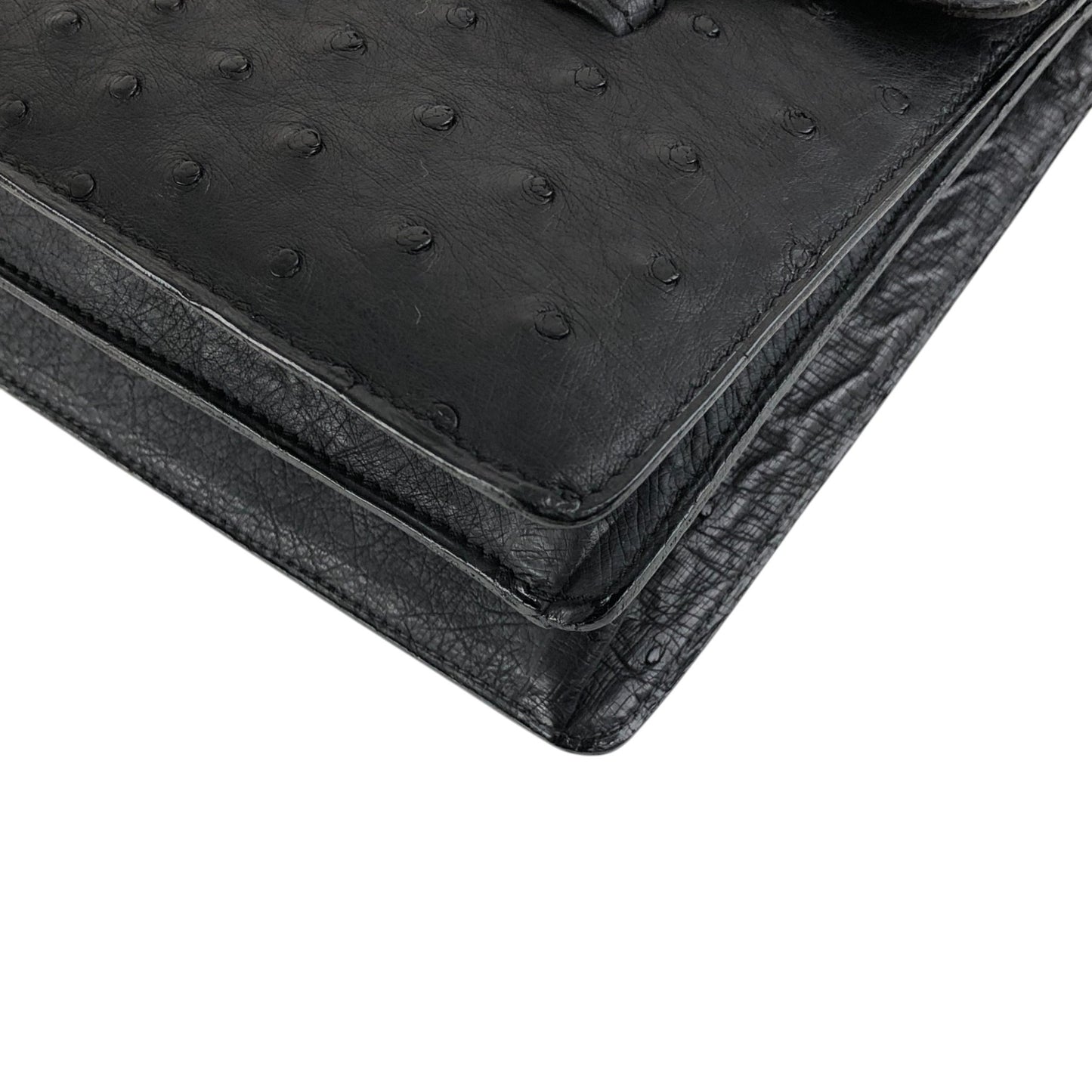 Christian Dior Handbag Black Vintage 4keybj