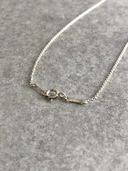 Tiffany & Co. Cross Motif SILVER925 Necklace Silver Vintage 57zzaz