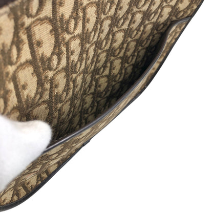 Christian Dior Trotter Shoulder bag Brown Vintage f2cedr