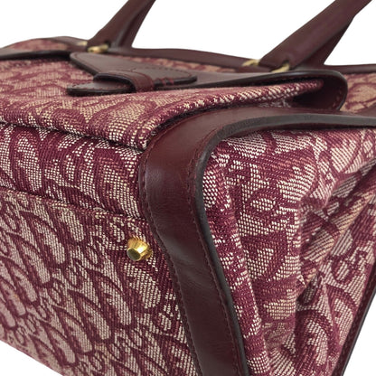 Christian Dior Trotter Handbag Bordeaux Vintage 2phza4