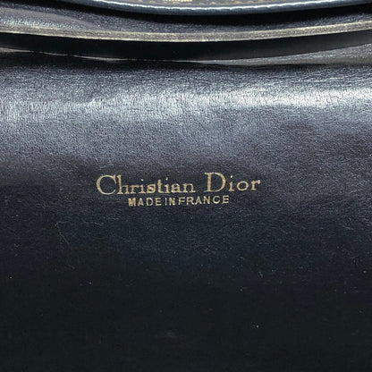 Christian Dior Trotter 鏈條單肩包 海軍藍 復古 gex65u