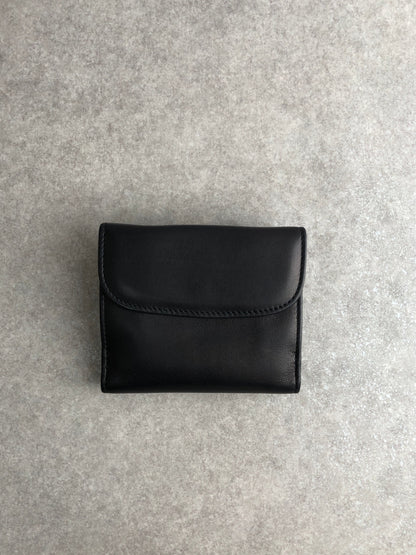 GUCCI GG logo Folded Wallet Black Vintage iy8zet