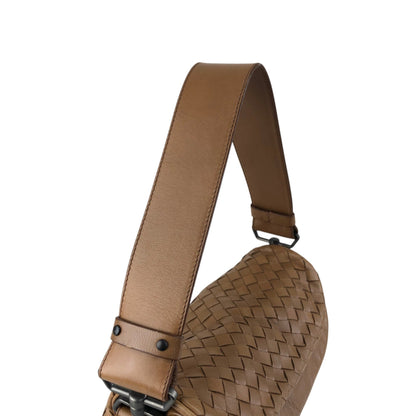 Bottega Veneta Intrecciato Shoulder bag Hobobag Brown Vintage 26xfe8