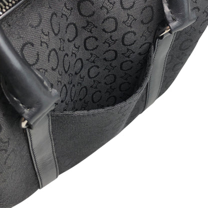 CELINE Small Boston bag Handbag Black Vintage w8thgk