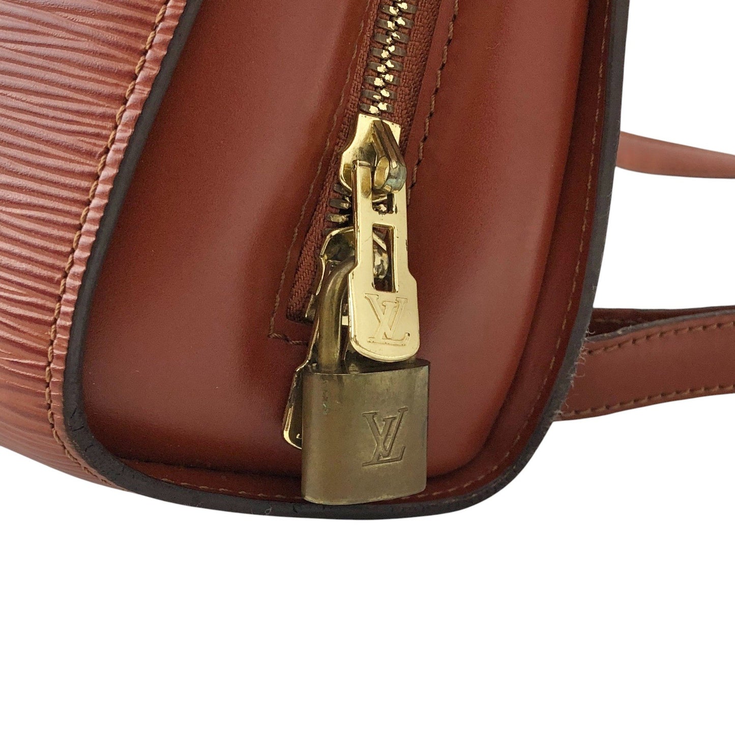 LOUIS VUITTON Epi Backpack Brown M52233 Vintage dfeveu