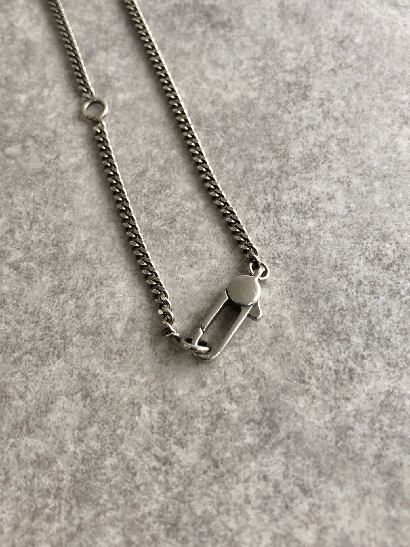 GUCCI Necklace Silver Vintage vvpsmd