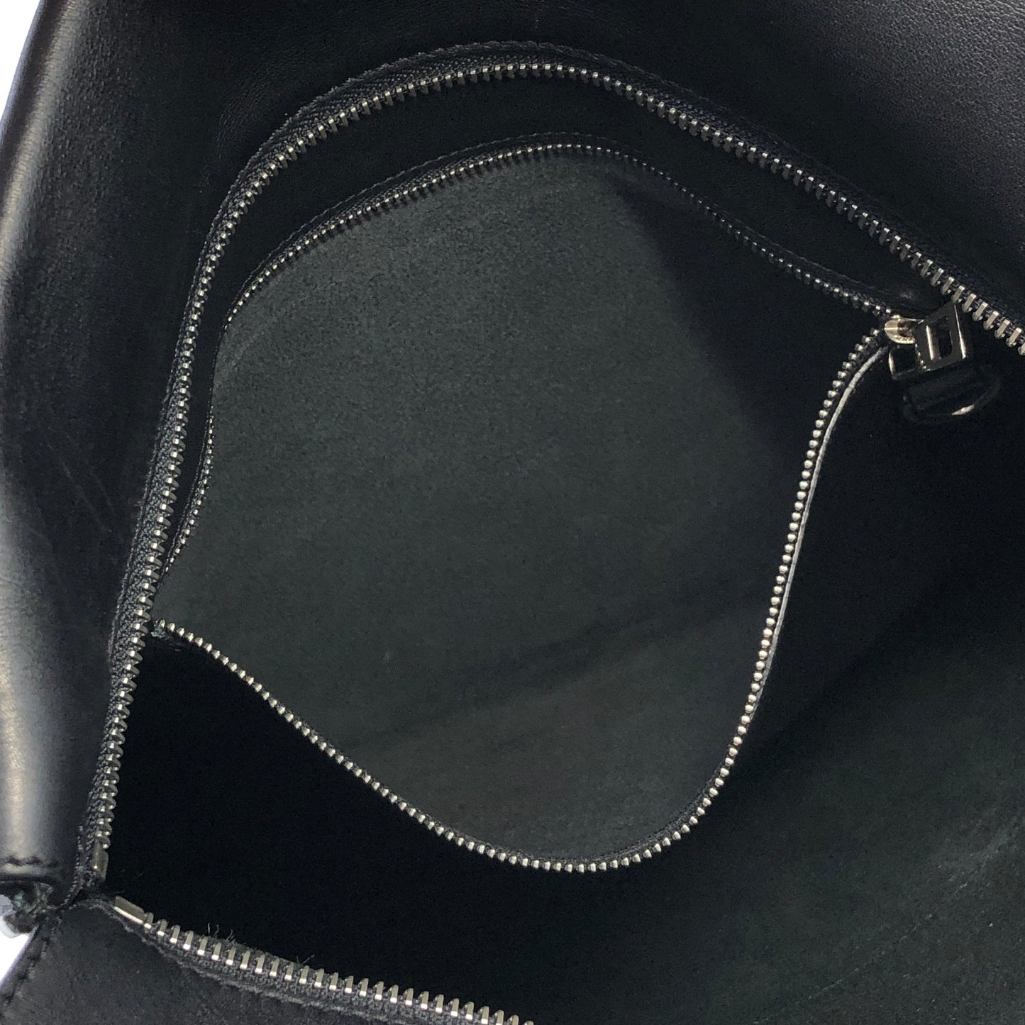 LOEWE Anagram Leather Totebag Black Vintage k826yt