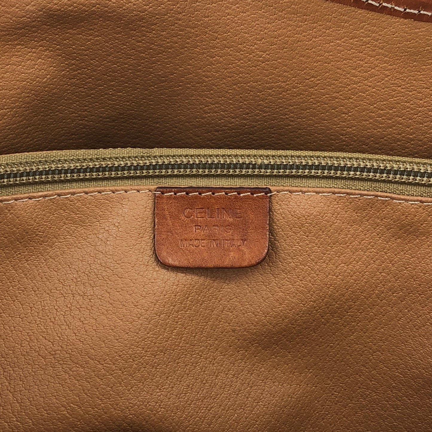 CELINE Macadam Blason Totebag Brown Vintage tdcdrg