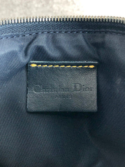 Christian Dior Trotter Coin Purse Navy Vintage nppbev