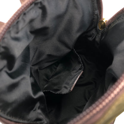 CELINE Circle Logo Backpack Khaki Vintage yubkrm