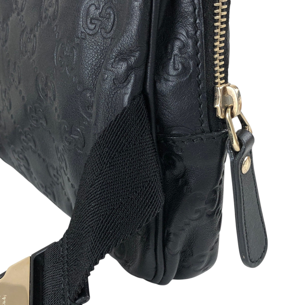 GUCCI Shoulder bag Sling bag Black Vintage 2b2jge