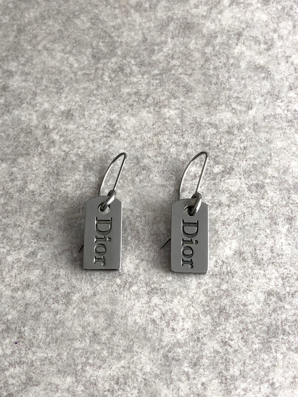 Christian Dior Pierced Silver Vintage f3yt47