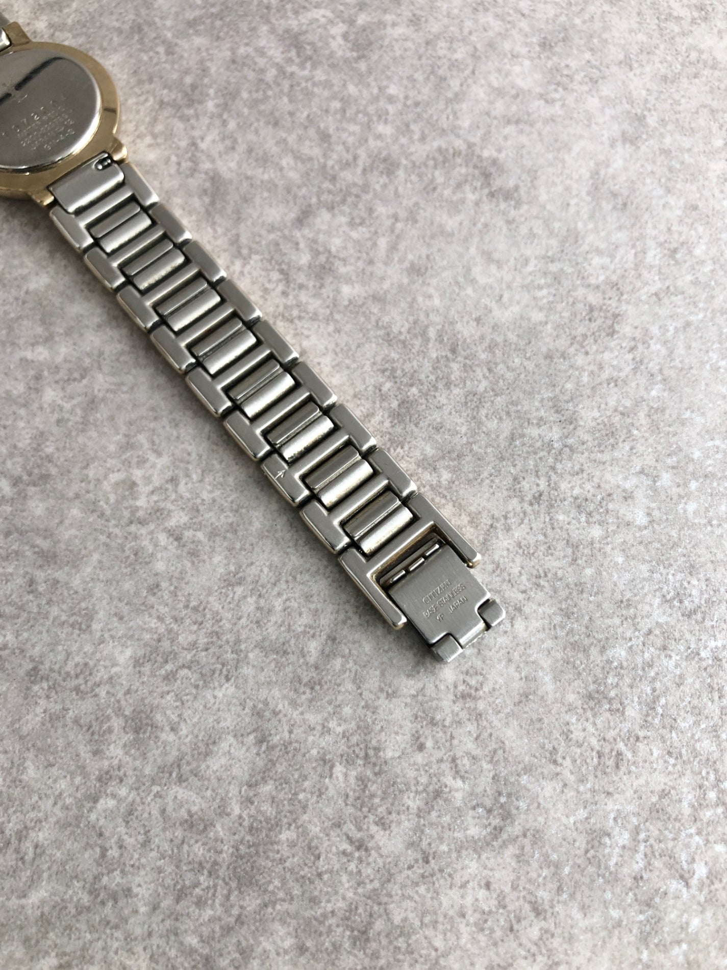 Yves Saint Laurent YSL Logo Watch Gold×Silver Vintage uavgj3