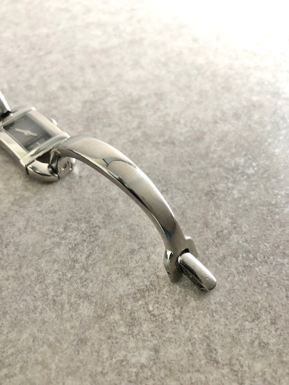 GUCCI Logo Quartz Watch Silver 6800L Vintage fuynkf