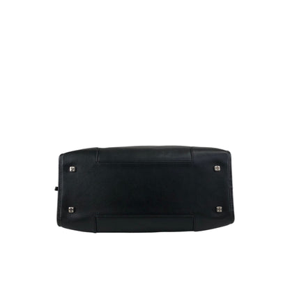 LOEWE Amazona36 Anagram Small Boston bag Handbag Black Vintage gc7zrx