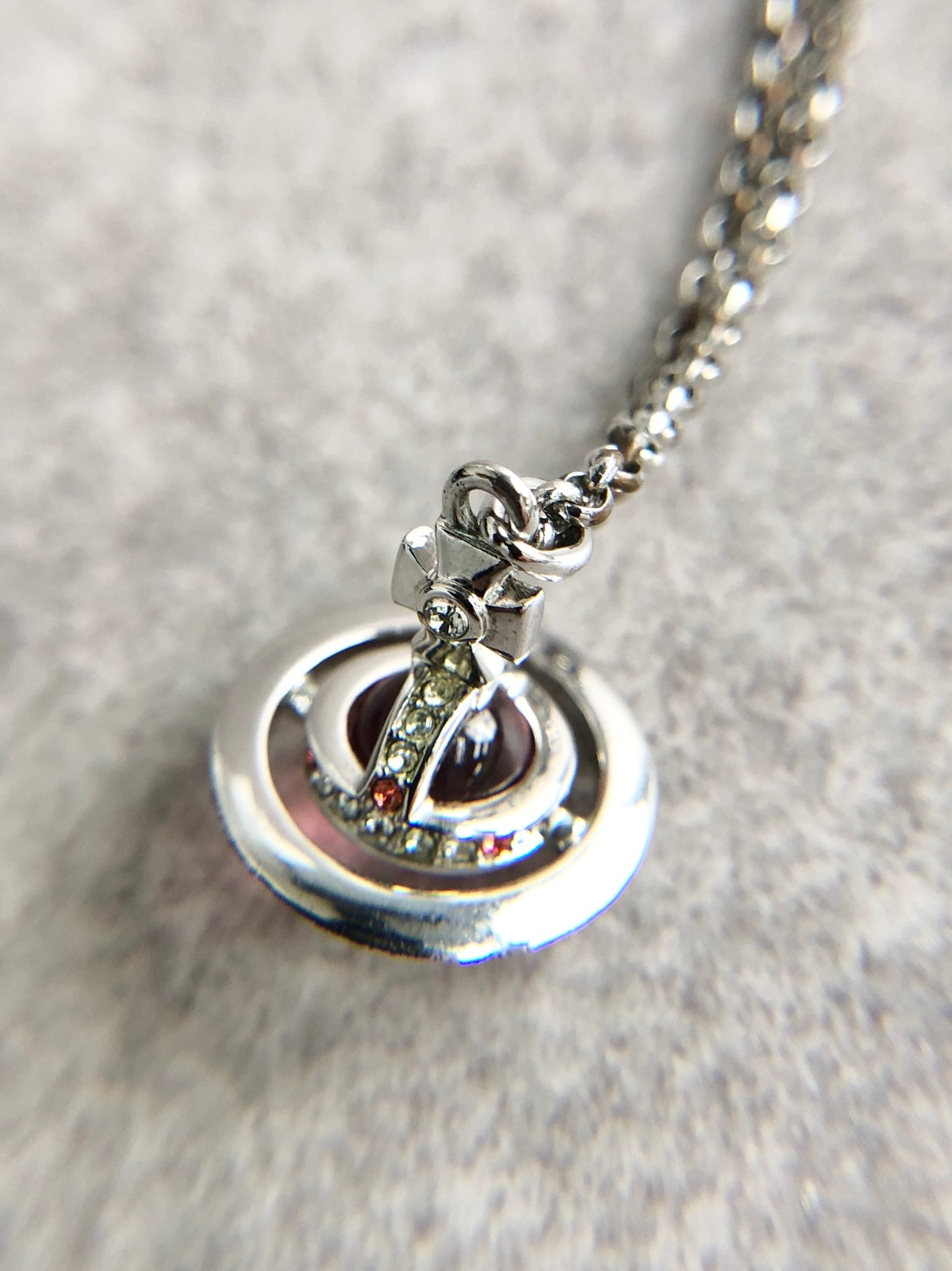 Vivienne Westwood Necklace Silver Vintage e6j3xi