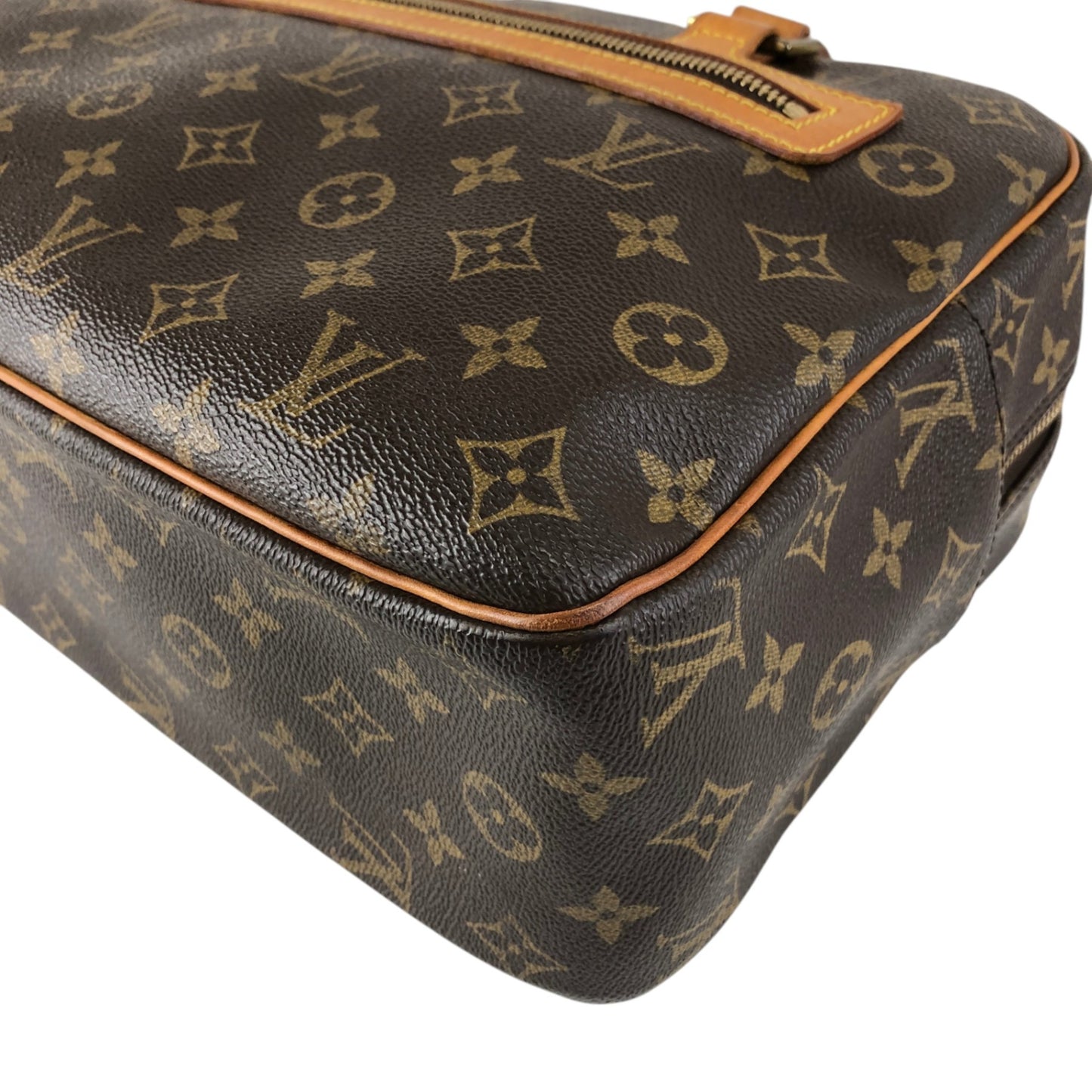 LOUIS VUITTON Monogram Totebag Brown Vintage su5r5b