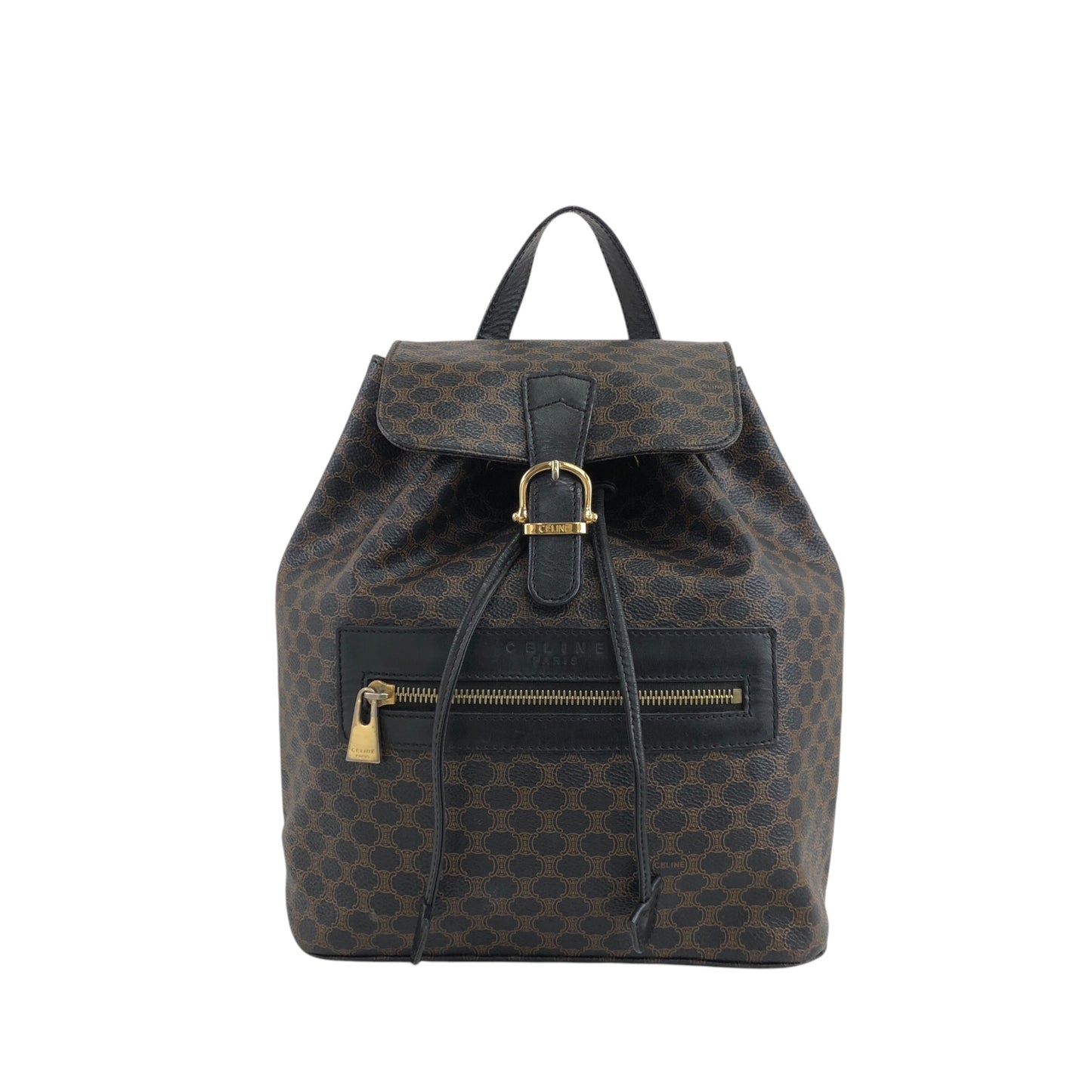 CELINE Macadam Backpack Black Vintage bbsdnb